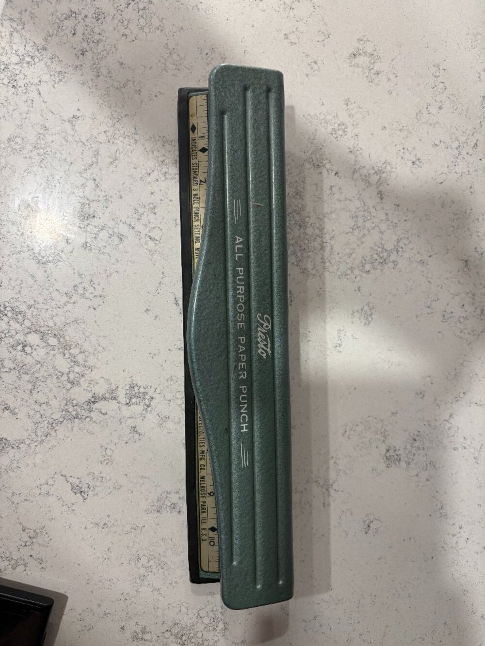 Vintage 1960’s Presto All Purpose Paper Punch
